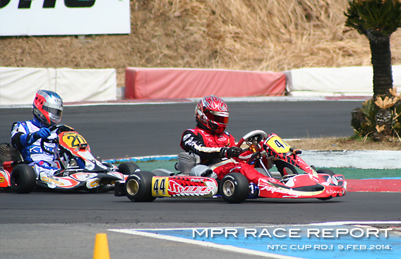 レーシングカート チーム MPR MITSUSADA PWG RACING img｜2014 NTC CUP 第1戦 新東京サーキット