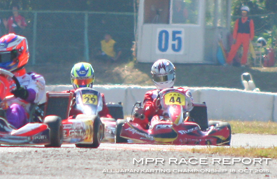 レーシングカート チーム MPR MITSUSADA PWG RACING　（光貞（ミツサダ） PWG レーシング） img｜2015 全日本カート選手権 東西統一戦 鈴鹿サーキット 南コース